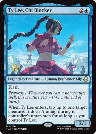 Ty Lee, Chi Blocker |  Foil (076) [Prerelease Cards]