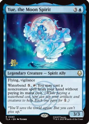Yue, the Moon Spirit |  Foil (083) [Prerelease Cards]