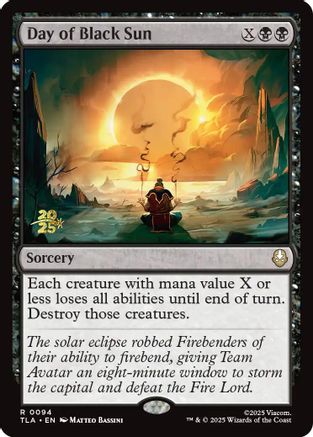 Day of Black Sun |  Foil (094) [Prerelease Cards]