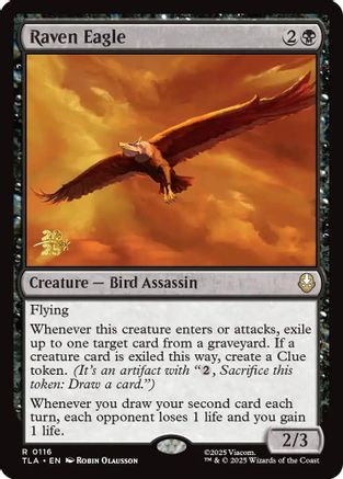 Raven Eagle |  Foil (116) [Prerelease Cards]