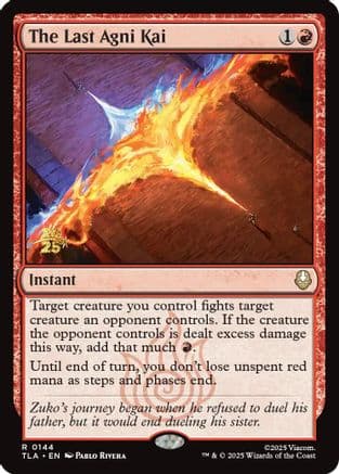 The Last Agni Kai |  Foil (144) [Prerelease Cards]