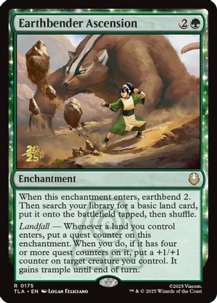Earthbender Ascension |  Foil (175) [Prerelease Cards]