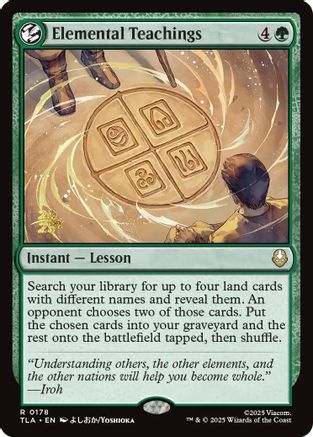 Elemental Teachings |  Foil (178) [Prerelease Cards]
