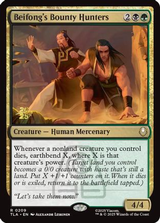Beifong's Bounty Hunters |  Foil (209) [Prerelease Cards]