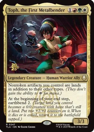 Toph, the First Metalbender |  Foil (247) [Prerelease Cards]