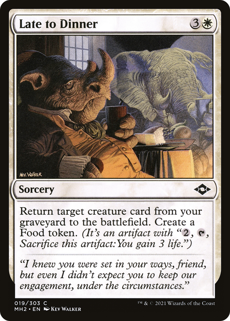 Late to Dinner [Modern Horizons 2] Foil