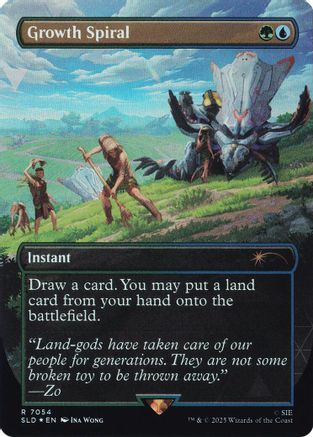 Growth Spiral (Rainbow Foil) |  Foil (7054) [Secret Lair Drop Series]