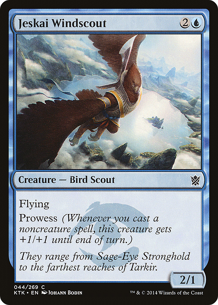 Jeskai Windscout [Khans of Tarkir] Foil