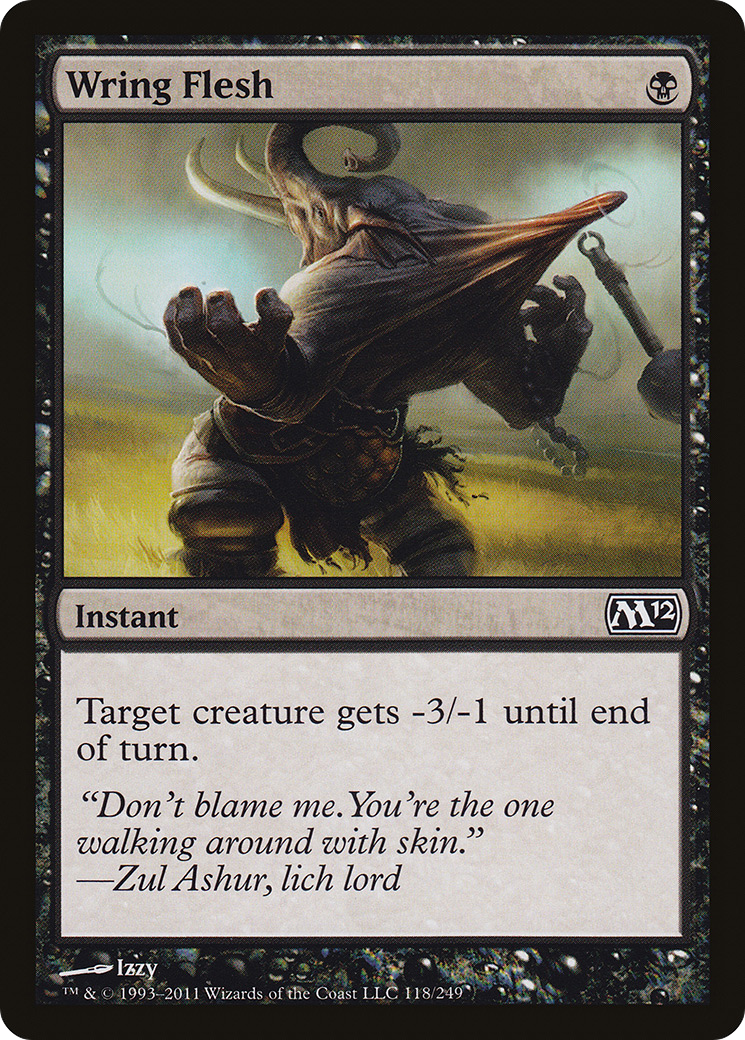 Wring Flesh [Magic 2012] Foil