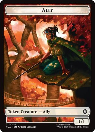 Ally (0004) // Clue (0015) Double-Sided Token |  (4 // 15) [Avatar: The Last Airbender]