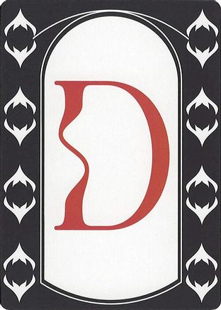 Letter Card - D |  () [Secret Lair Countdown Kit]