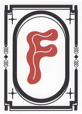 Letter Card - F |  () [Secret Lair Countdown Kit]