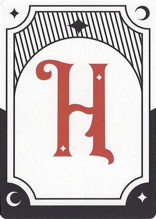 Letter Card - H |  () [Secret Lair Countdown Kit]