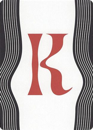 Letter Card - K |  () [Secret Lair Countdown Kit]