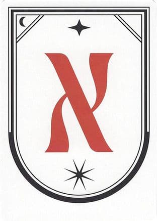 Letter Card - X |  () [Secret Lair Countdown Kit]
