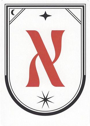 Letter Card - X |  () [Secret Lair Countdown Kit]