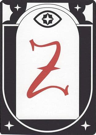 Letter Card - Z |  () [Secret Lair Countdown Kit]