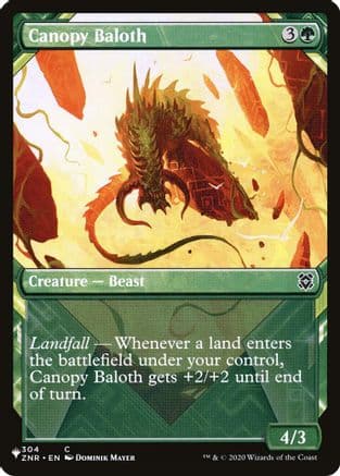 Canopy Baloth (Showcase) |  (304) [The List]
