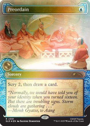 Preordain (2301) (Rainbow Foil) |  Foil (2301) [Secret Lair Drop Series]