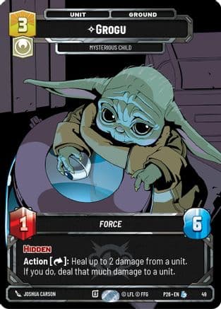 Grogu - Mysterious Child (49) | Foil (49)  [Sector and Regional Promos Season 1]