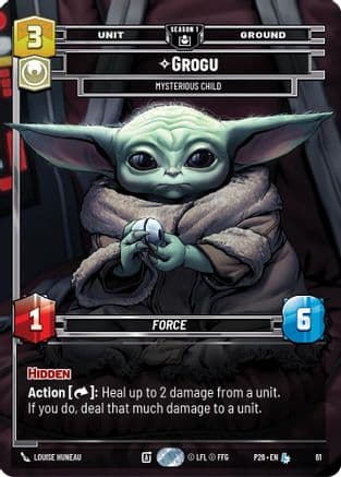 Grogu - Mysterious Child (61) | Foil (61)  [Sector and Regional Promos Season 1]