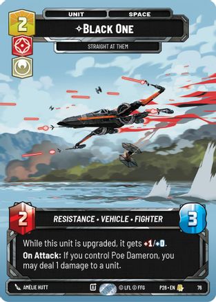 Black One - Straight At Them (76) | Foil (76)  [Sector and Regional Promos Season 1]