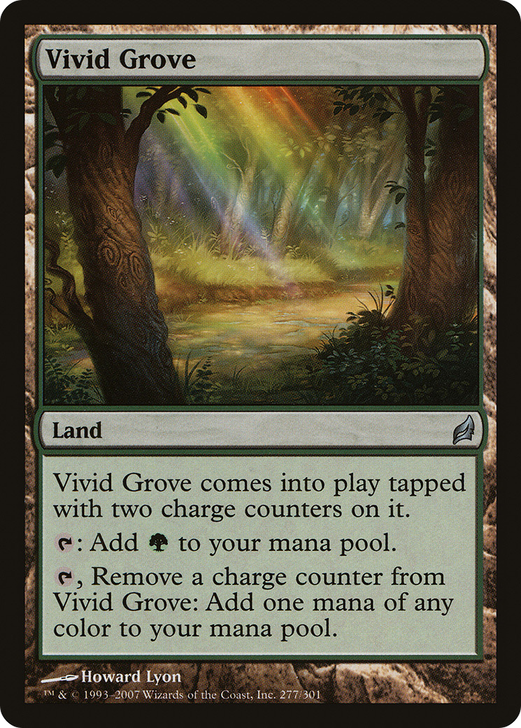 Vivid Grove [Lorwyn] Foil