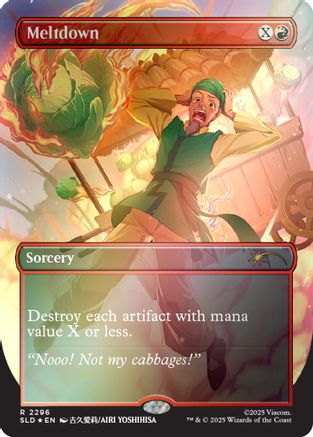 Meltdown (Rainbow Foil) |  Foil (2296) [Secret Lair Drop Series]