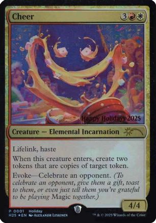 Cheer |  Foil (001) [Special Occasion]