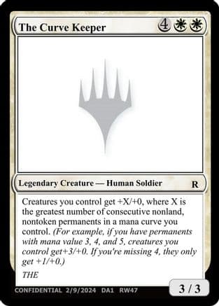 The Curve Keeper |  () [Un-Known Event Playtest Cards]