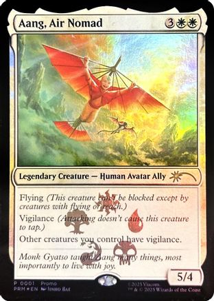 Aang, Air Nomad |  Foil (001) [Media Promos]