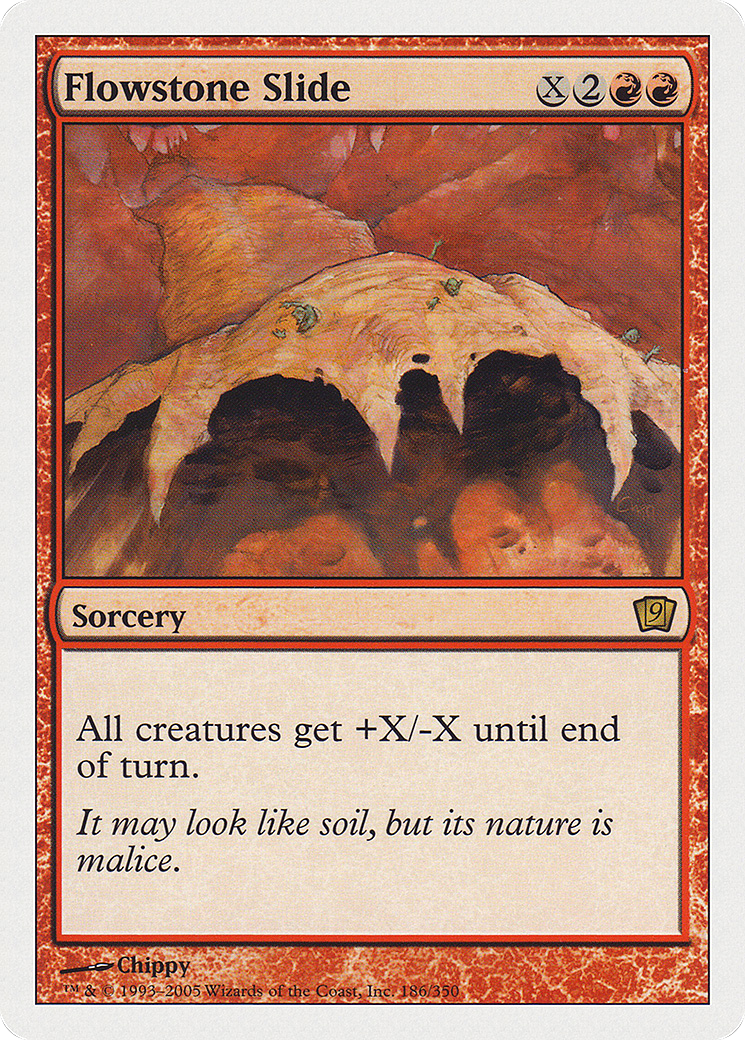 Flowstone Slide [Ninth Edition] Foil