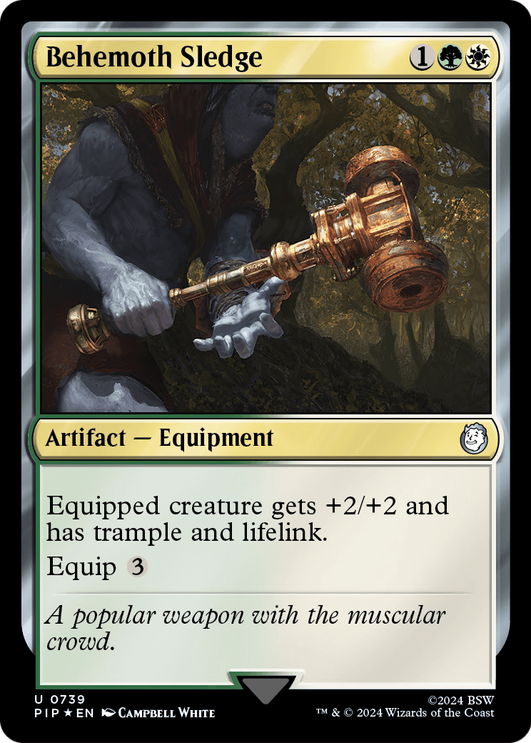 Behemoth Sledge (Surge Foil) [Fallout]