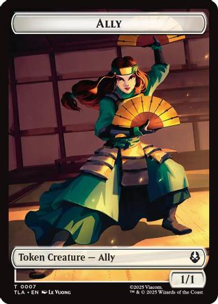 Ally (0007) // Spirit Double-Sided Token |  (7 // 3) [Avatar: The Last Airbender]