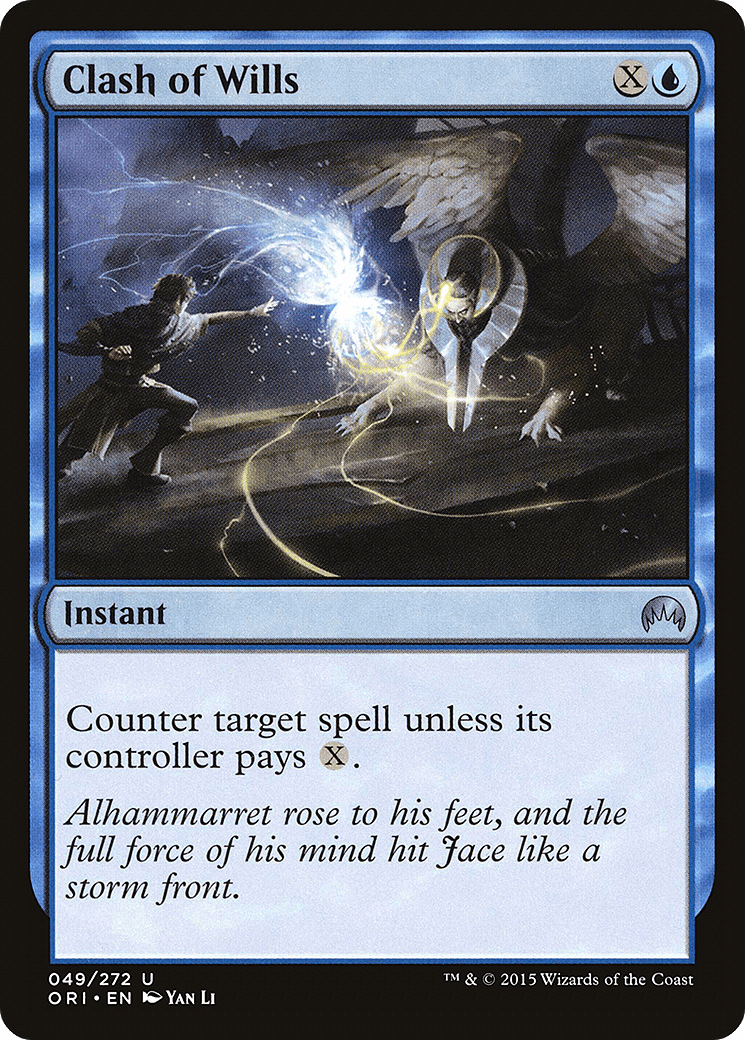 Clash of Wills [Magic Origins] Foil