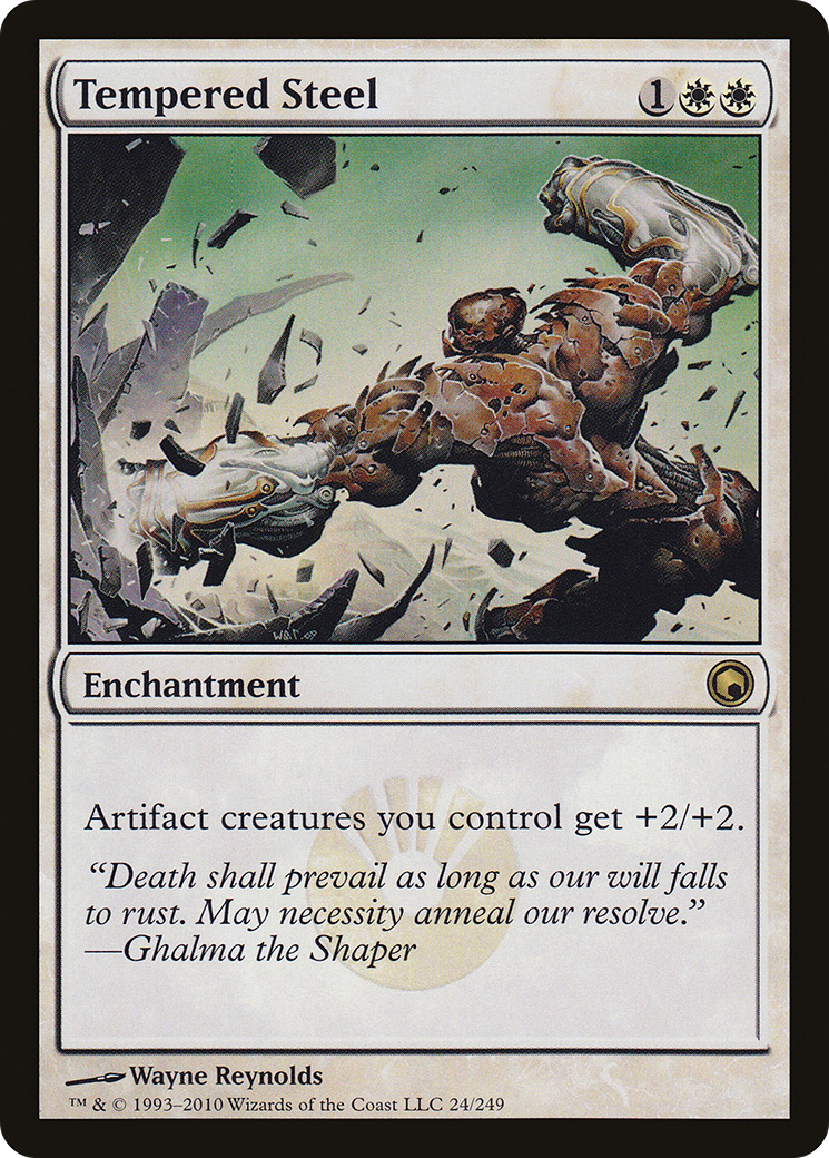 Tempered Steel [Scars of Mirrodin] Foil