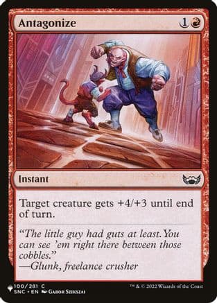 Antagonize |  (100) [The List Reprints]