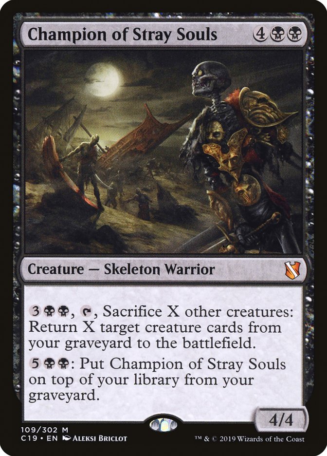 Champion of Stray Souls 109/302 (Commander 2019) 