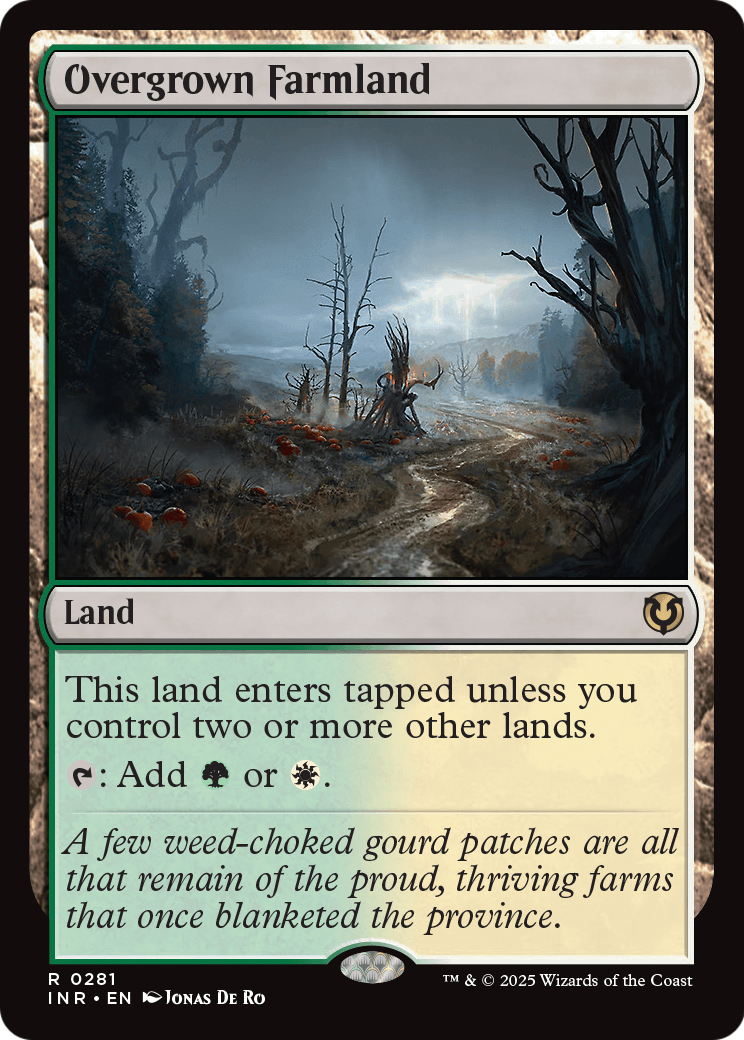 Overgrown Farmland (-281) [Innistrad Remastered]