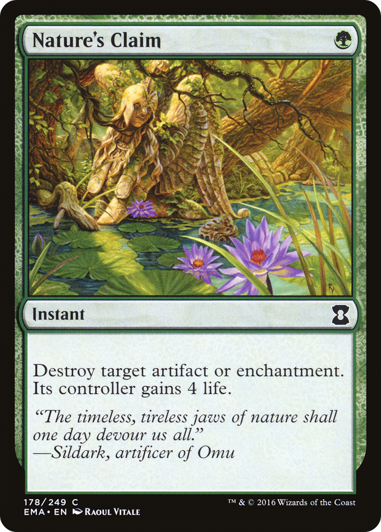 Nature's Claim [Eternal Masters] Foil