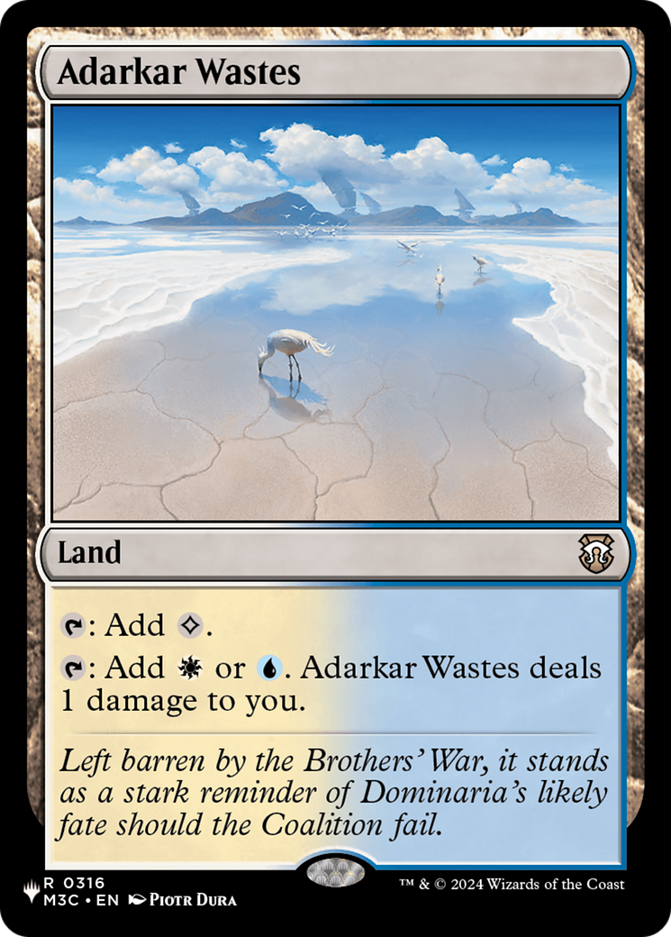 Adarkar Wastes |  (M3C-316) [The List]