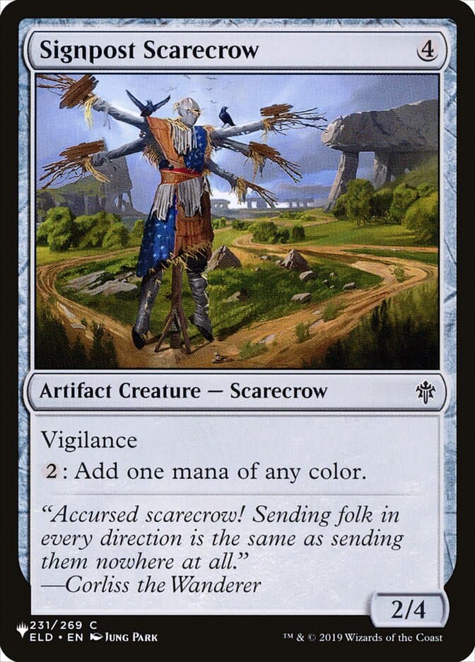 Signpost Scarecrow |  (ELD-231) [The List]