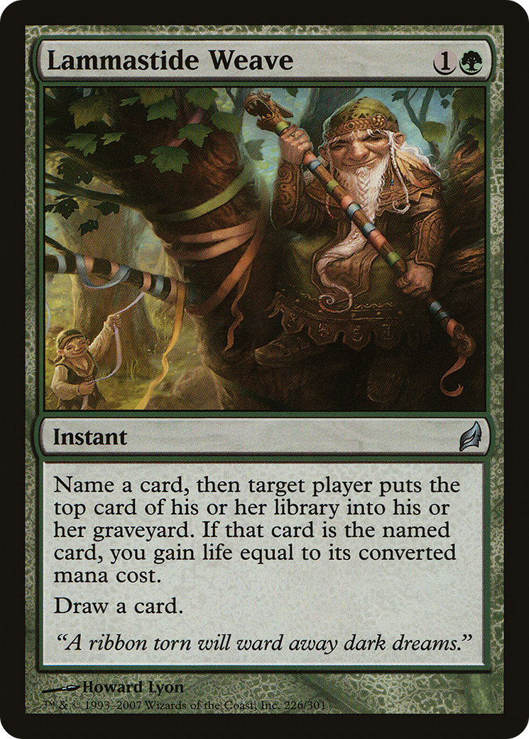 Lammastide Weave [Lorwyn] Foil