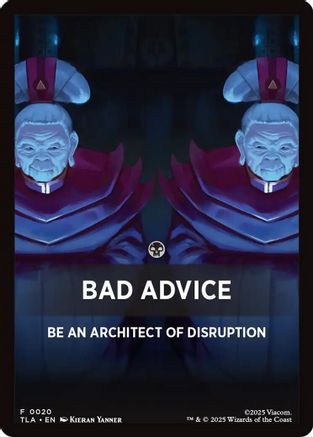 Bad Advice Theme Card |  (020) [Avatar: The Last Airbender]