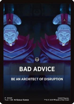 Bad Advice Theme Card |  (020) [Avatar: The Last Airbender]