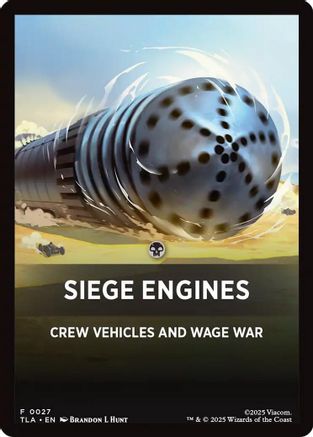 Siege Engines Theme Card |  (027) [Avatar: The Last Airbender]