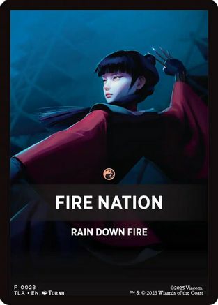 Fire Nation Theme Card |  (028) [Avatar: The Last Airbender]