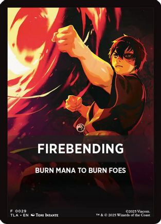 Firebending Theme Card (0029) |  (029) [Avatar: The Last Airbender]