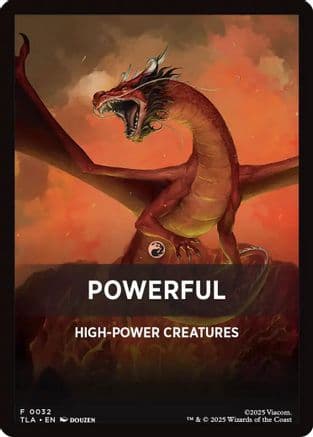 Powerful Theme Card |  (032) [Avatar: The Last Airbender]