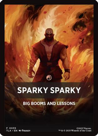 Sparky Sparky Theme Card |  (035) [Avatar: The Last Airbender]